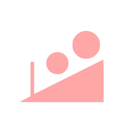 Bauhaus Incense Slope Logo #ffa6a6