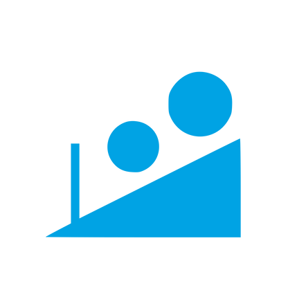 Bauhaus Incense Slope Logo #00a3e4