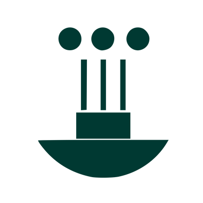 Bauhaus Incense Burner Logo #003932