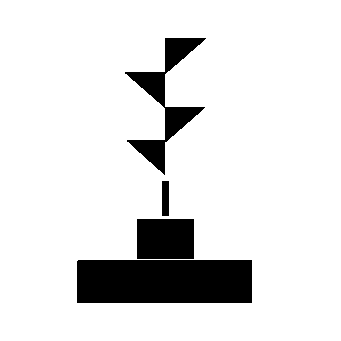 Bauhaus Incense Holder Logo