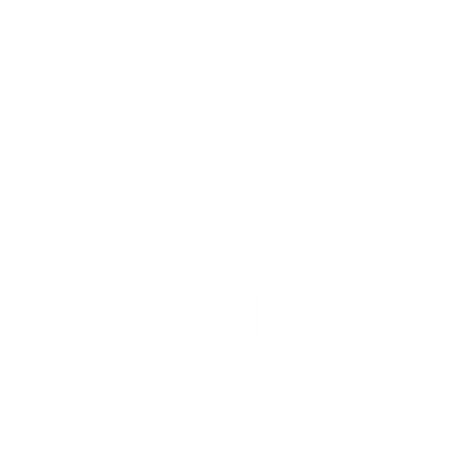 Bauhaus Incense Holder Logo #ffffff
