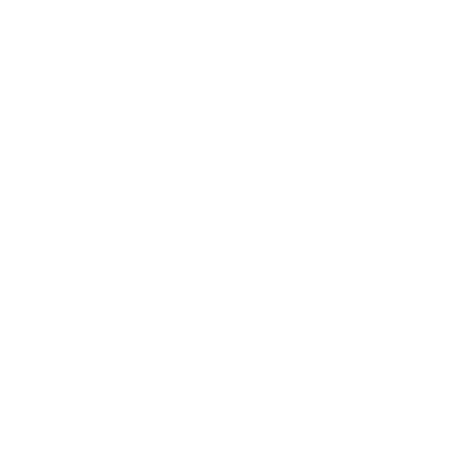 Bauhaus Incense Holder Logo #ffffff