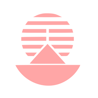 Bauhaus Incense Mountain Logo #ffa6a6