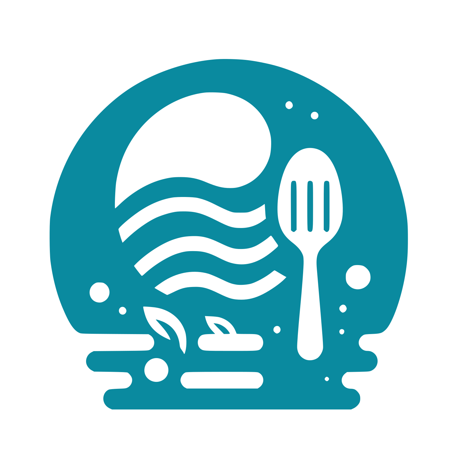 Culinary Services Logo #0A8A9F