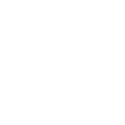 Brutalist Light Bulb Logo #ffffff