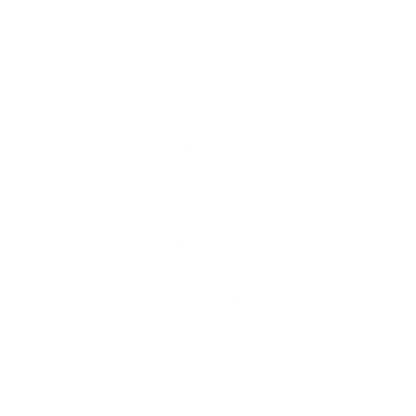 Windy Cloud Hand-Drawn Logo #ffffff
