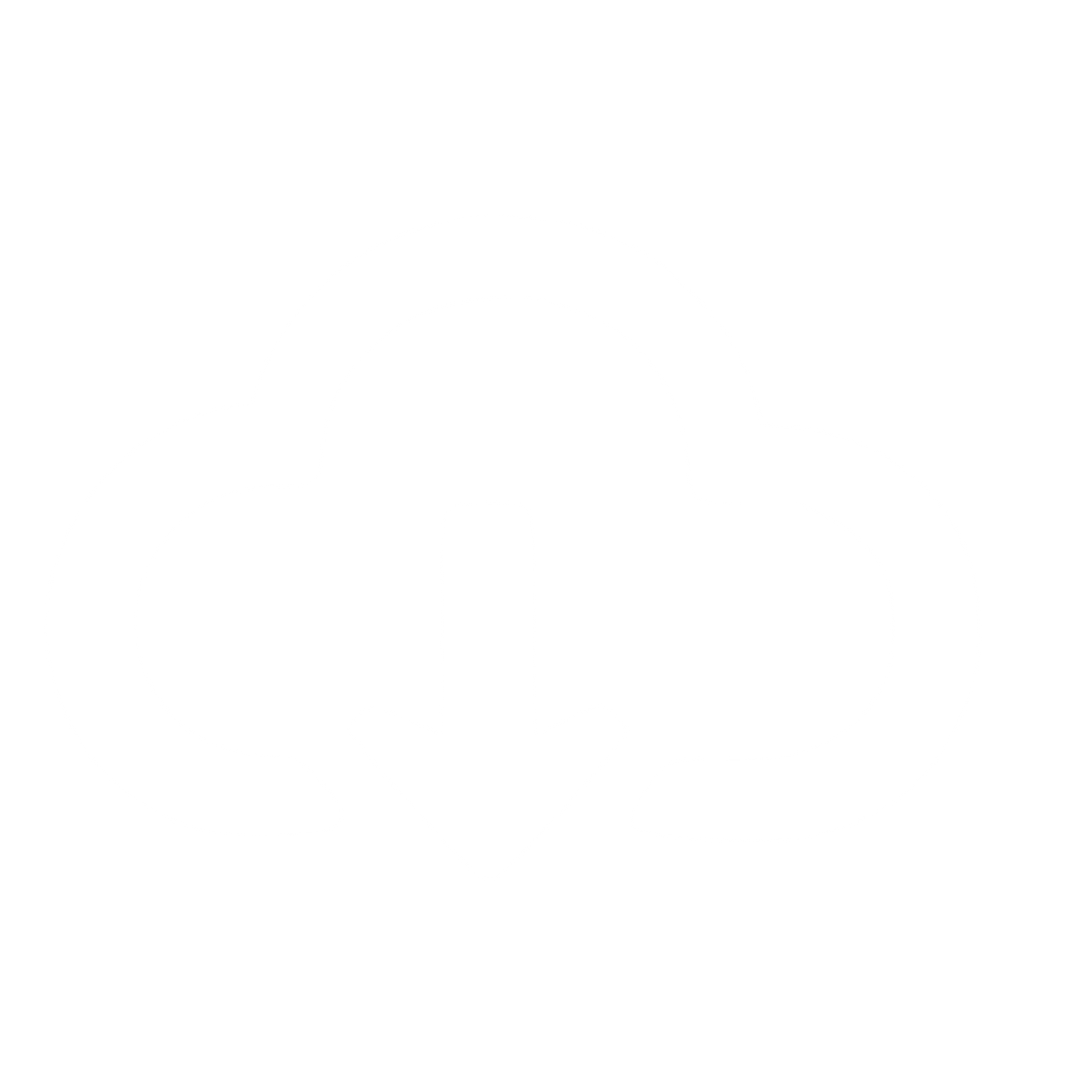 Cloud Download Arrow Logo #ffffff