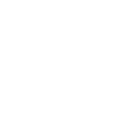 Hand-Drawn Cloud Logo #ffffff