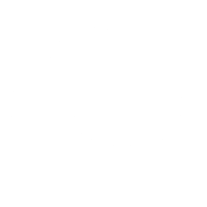 Double Cloud Logo #ffffff