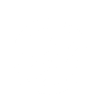 Chain Link Circle Logo #ffffff
