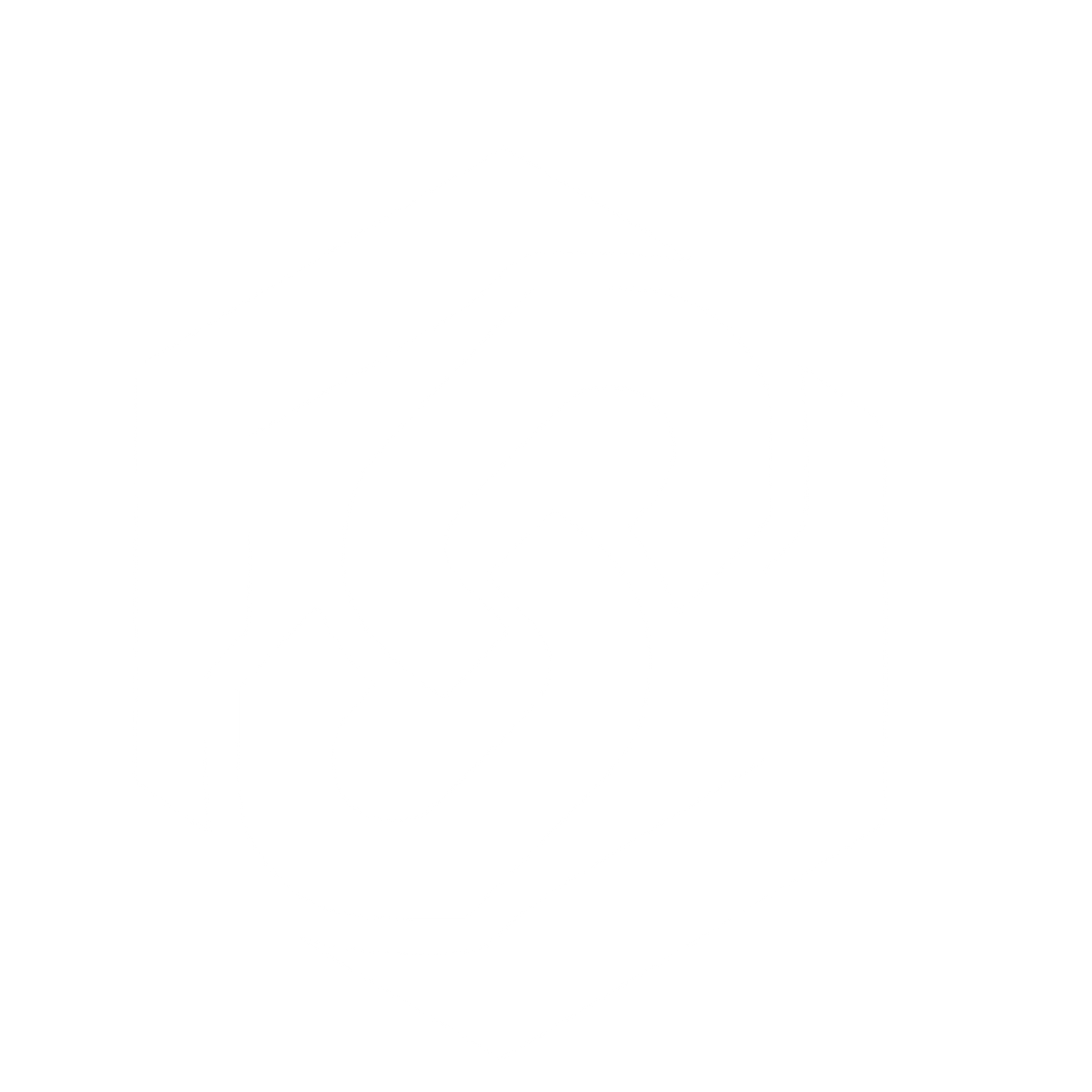Chain Link Hexagon Logo #ffffff