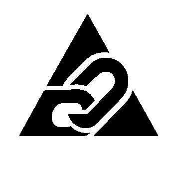Chain Link Triangle Logo