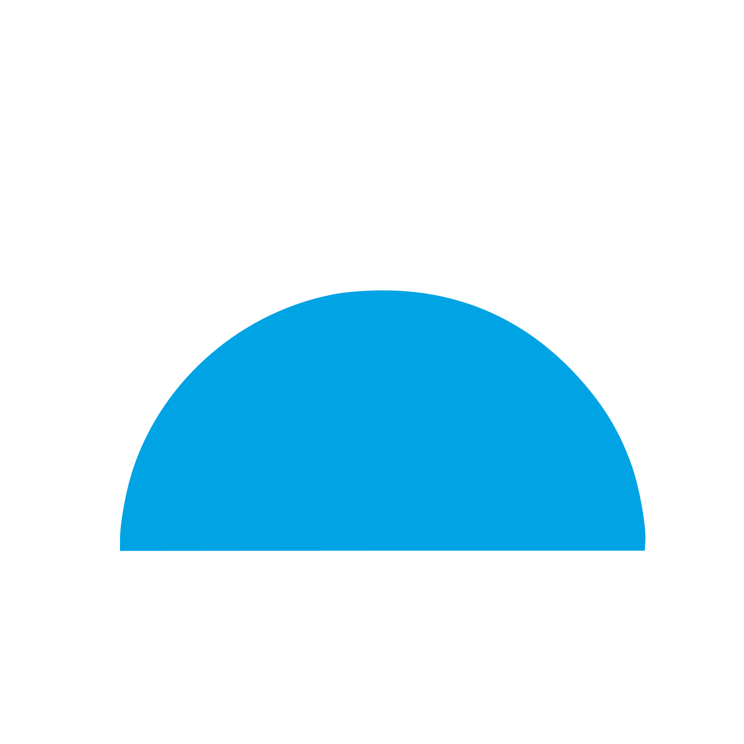 Dome Arch Logo #00a3e4