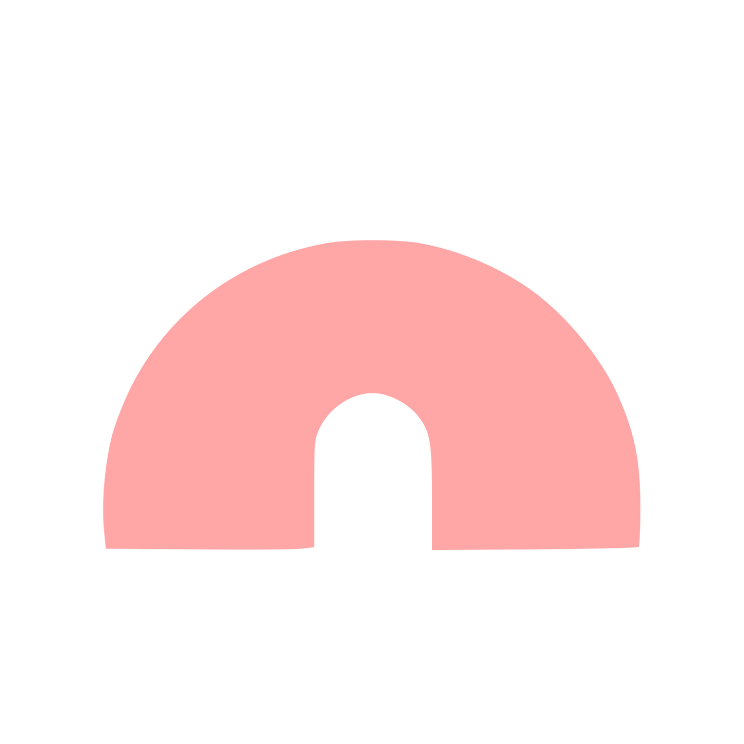 Arch Dome Logo #ffa6a6
