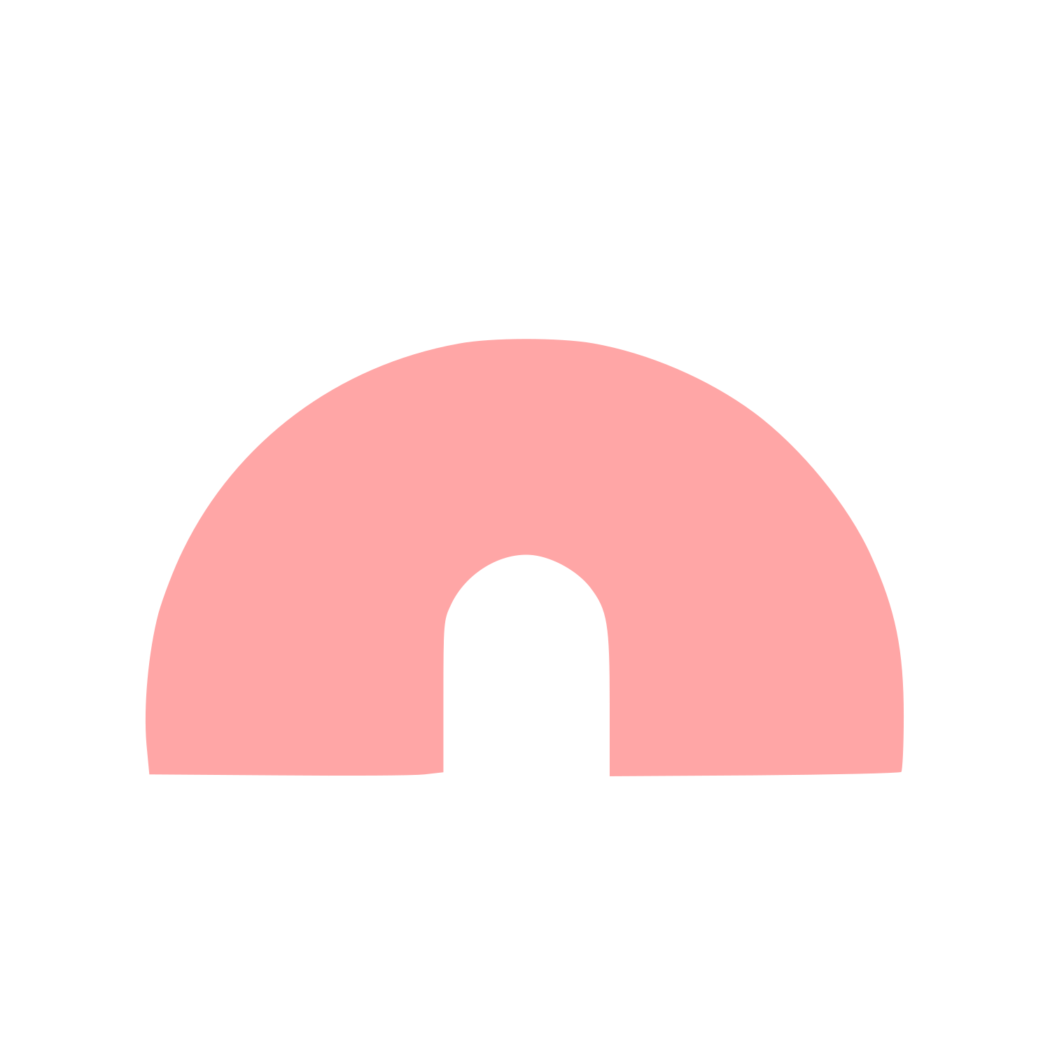 Arch Dome Logo #ffa6a6