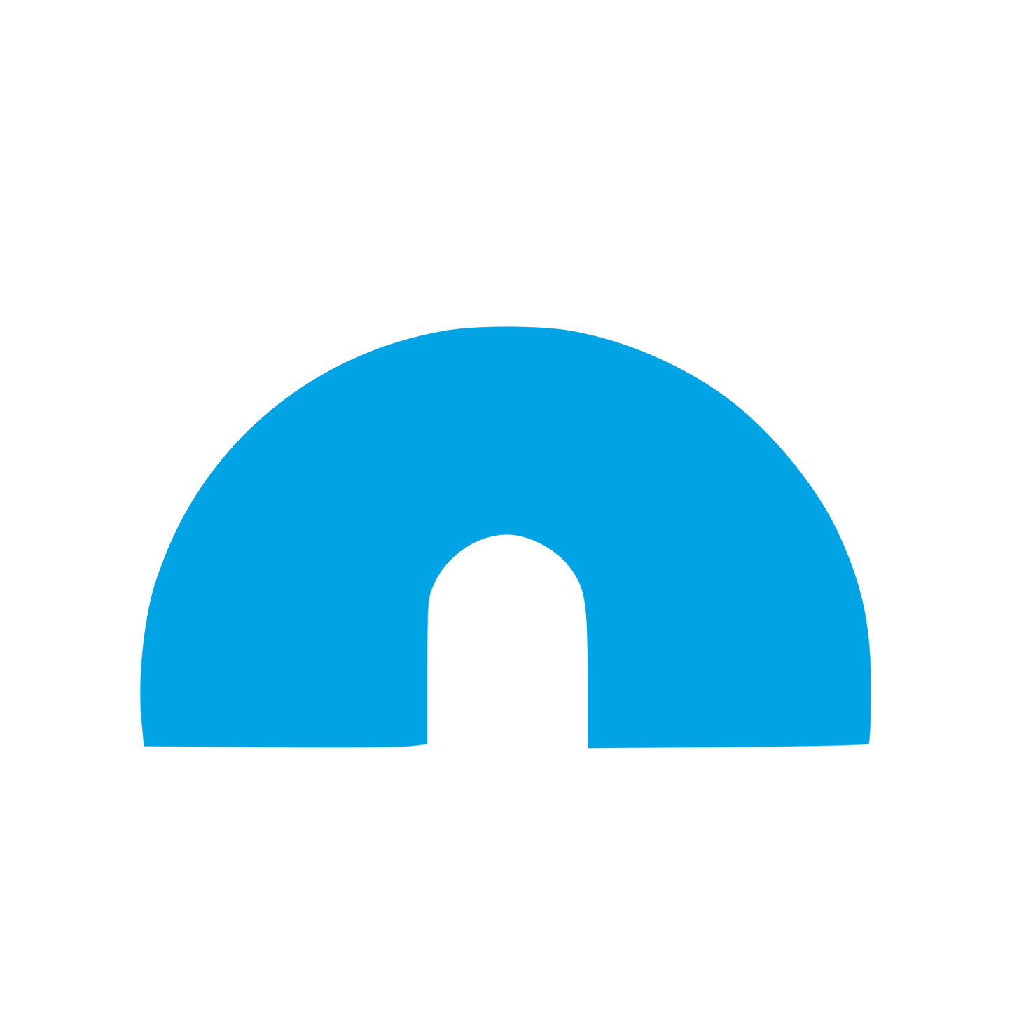 Arch Dome Logo #00a3e4