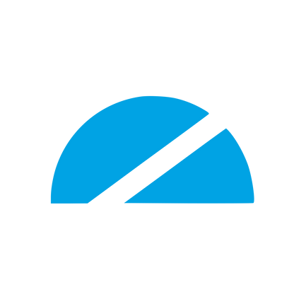 Split Dome Logo #00a3e4
