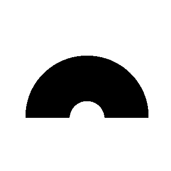 Arch Cutout Dome Logo