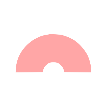 Arch Cutout Dome Logo #ffa6a6