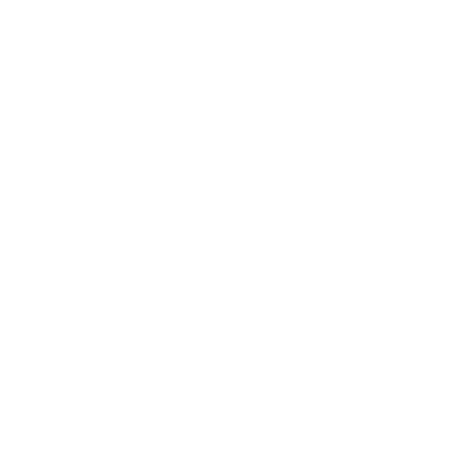 Arch Cutout Dome Logo #ffffff