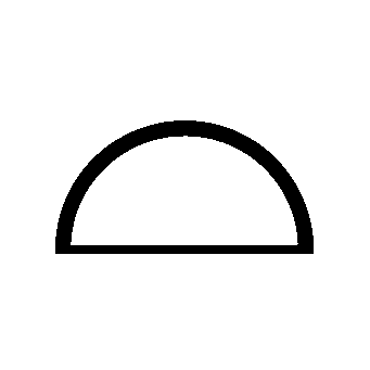 Dome Arch Outline Logo