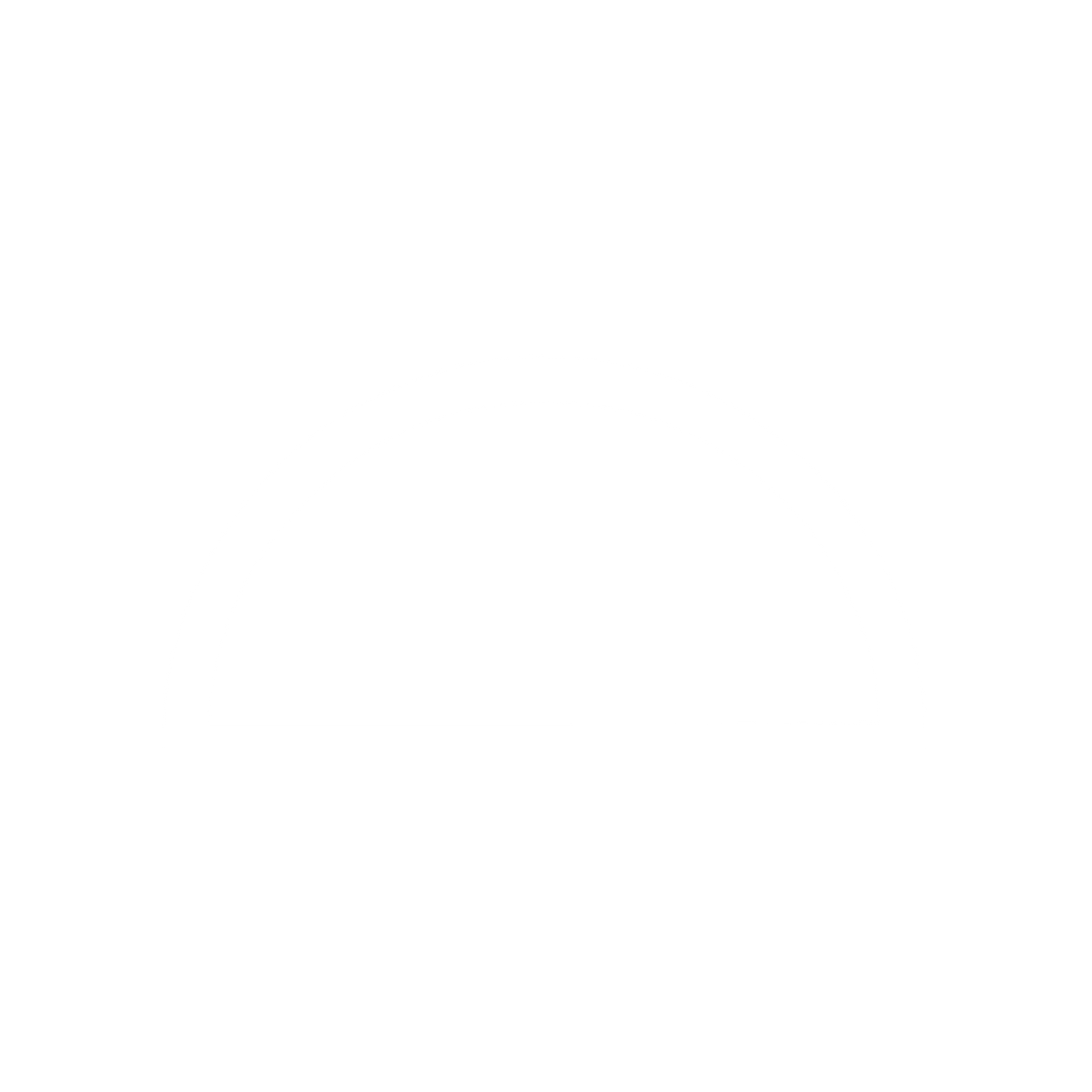 Dome Arch Outline Logo #ffffff