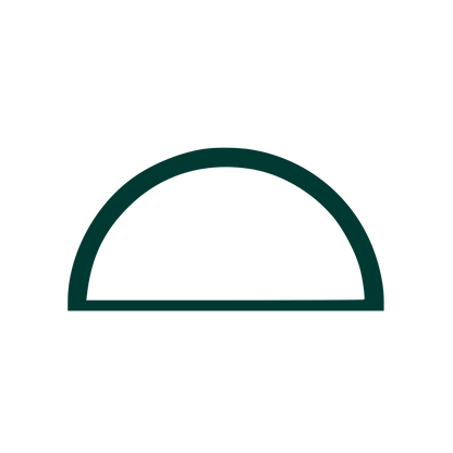 Dome Arch Outline Logo #003932