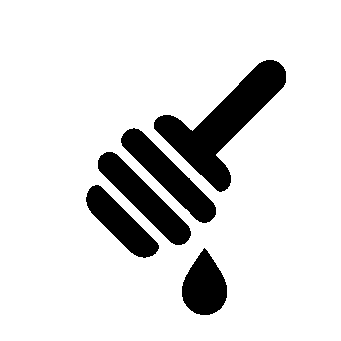 Honey Dipper Drop Logo