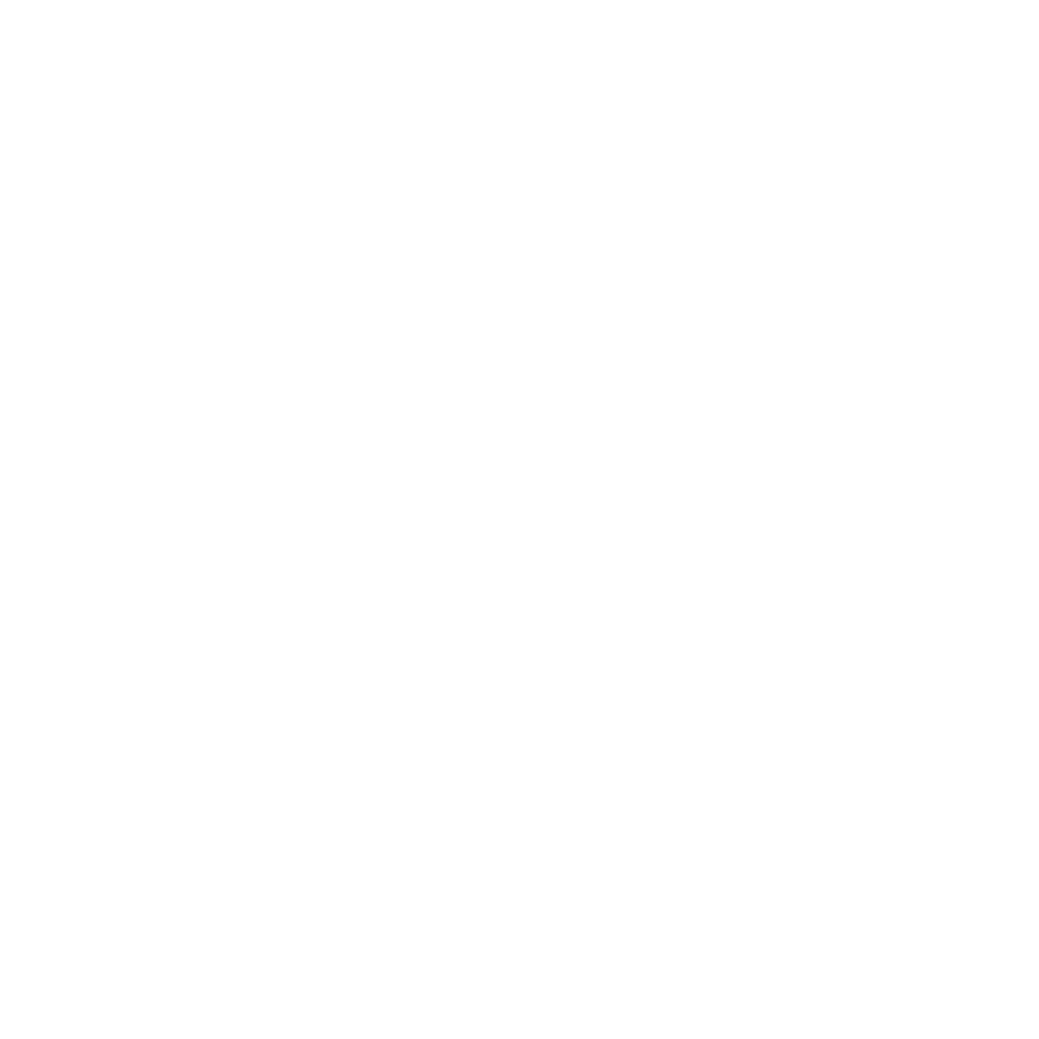 Honeycomb Cluster Logo #ffffff