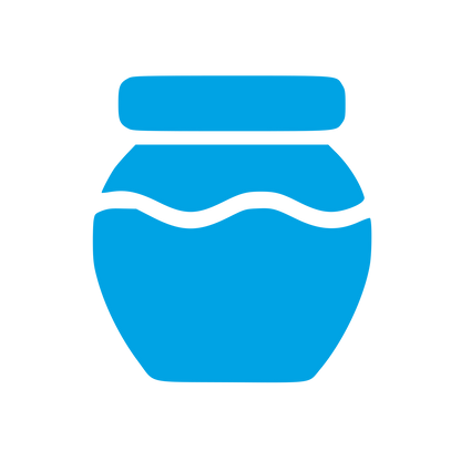 Honey Jar Pictogram Logo #00a3e4