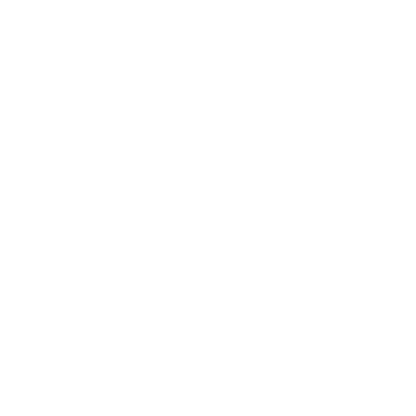 Honey Drop Pictogram Logo #ffffff