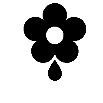 Flower Drop Honey Logo