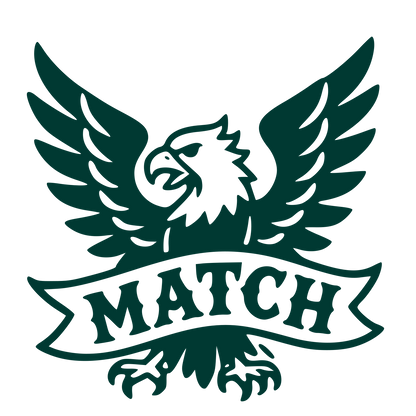 Tattoo Flash Eagle Match Logo #003932