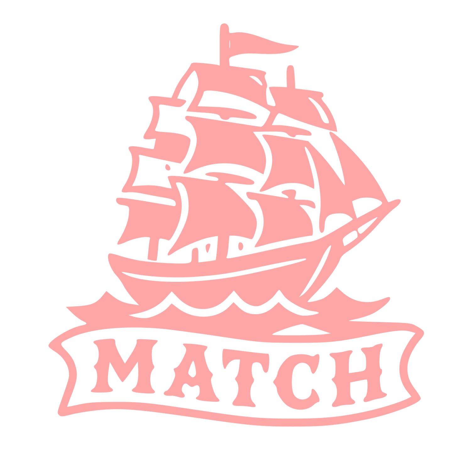Tall Ship Match Logo #ffa6a6