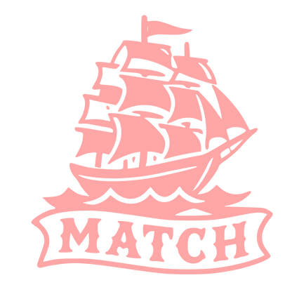 Tall Ship Match Logo #ffa6a6