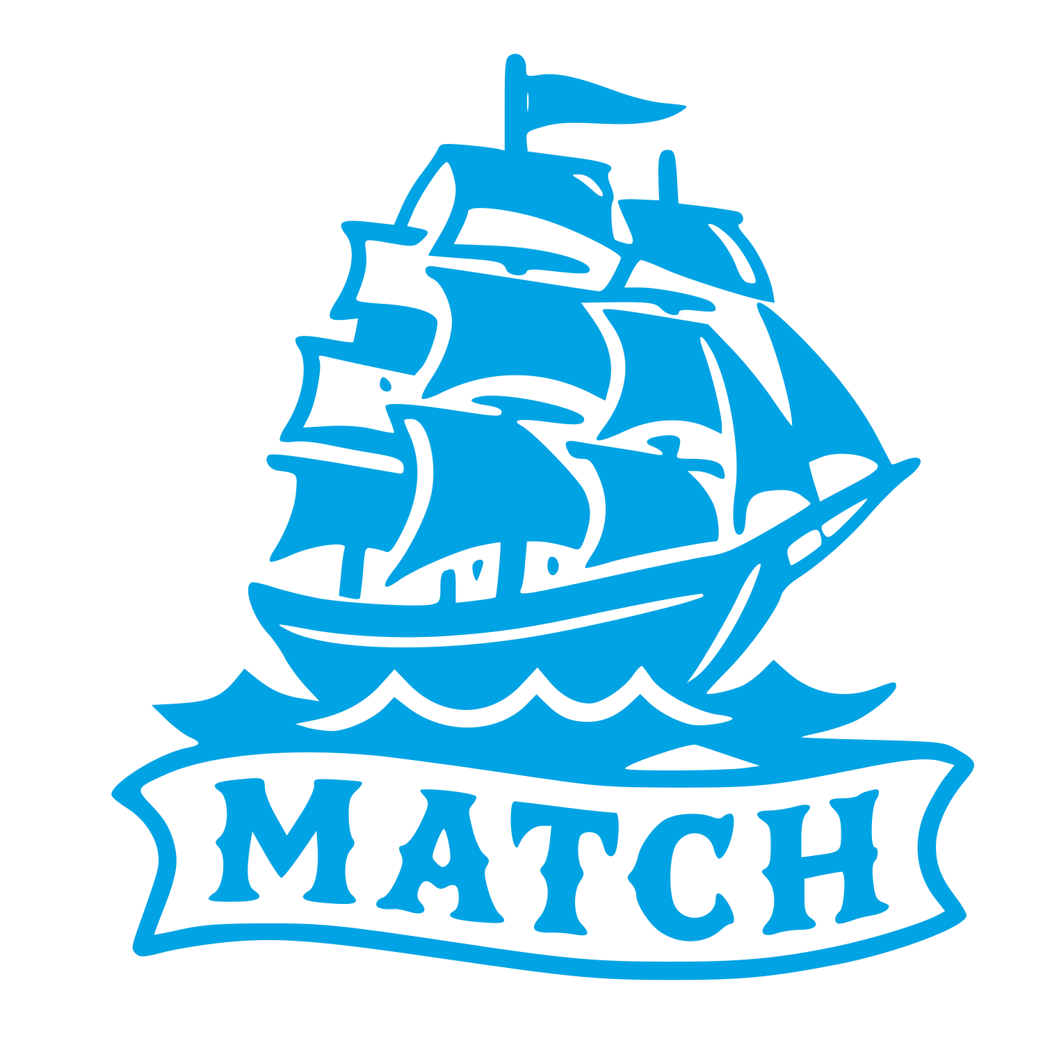 Tall Ship Match Logo #00a3e4