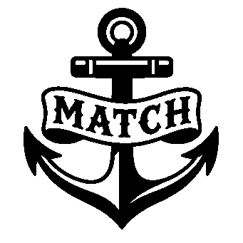 Anchor Banner Tattoo Logo