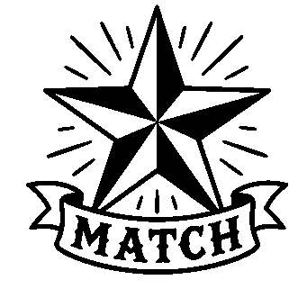 Nautical Star Banner Logo