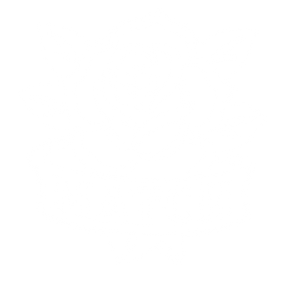 Tattoo Flash Rose Banner Logo #ffffff