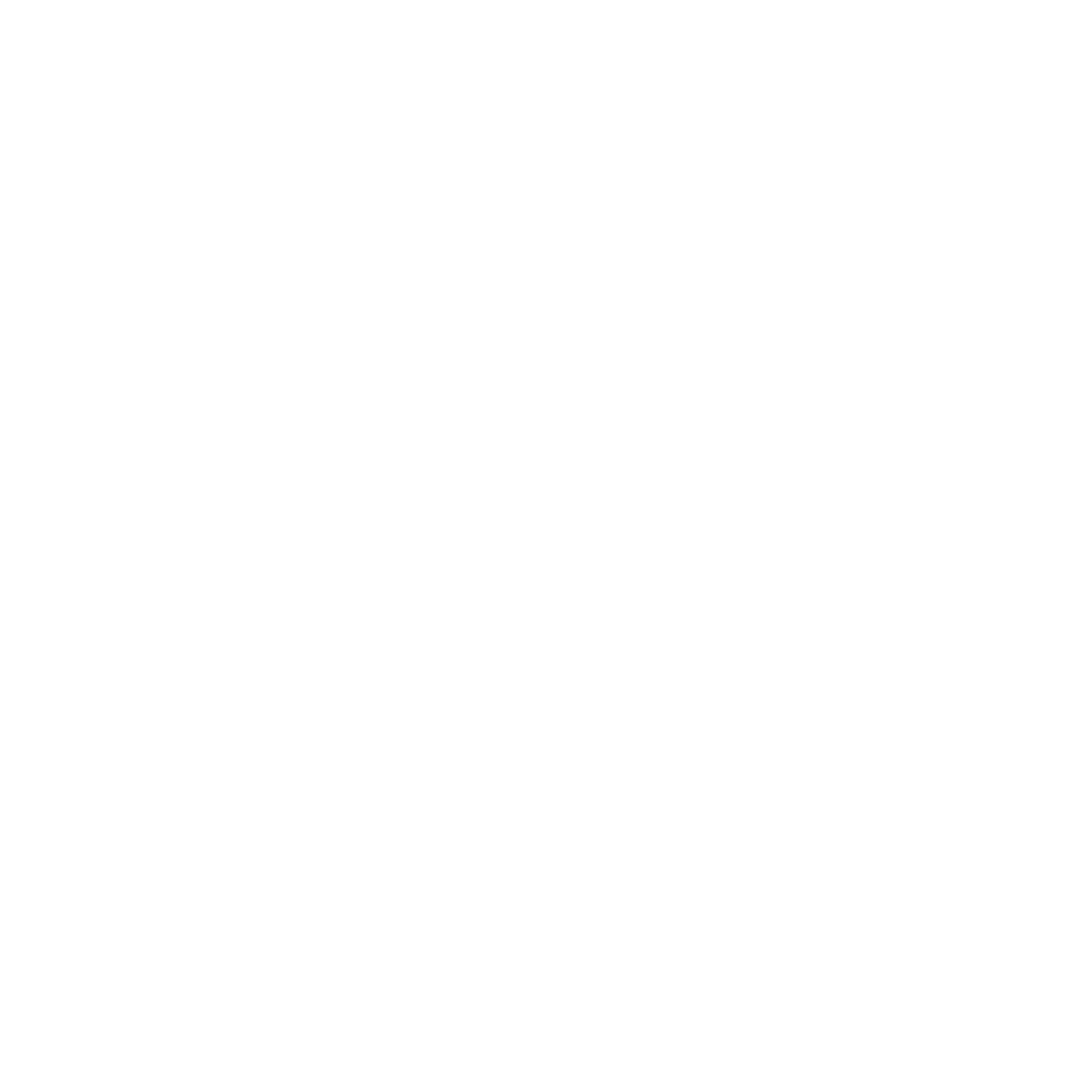 Measuring Tape Circle Logo #ffffff