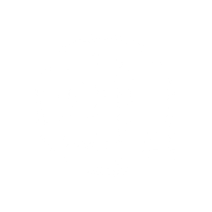 Measuring Tape Circle Logo #ffffff
