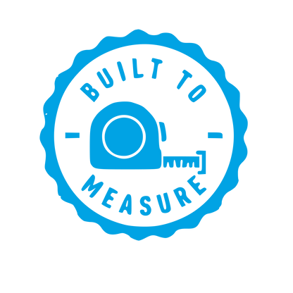 Tape Measure Badge Logo #00a3e4