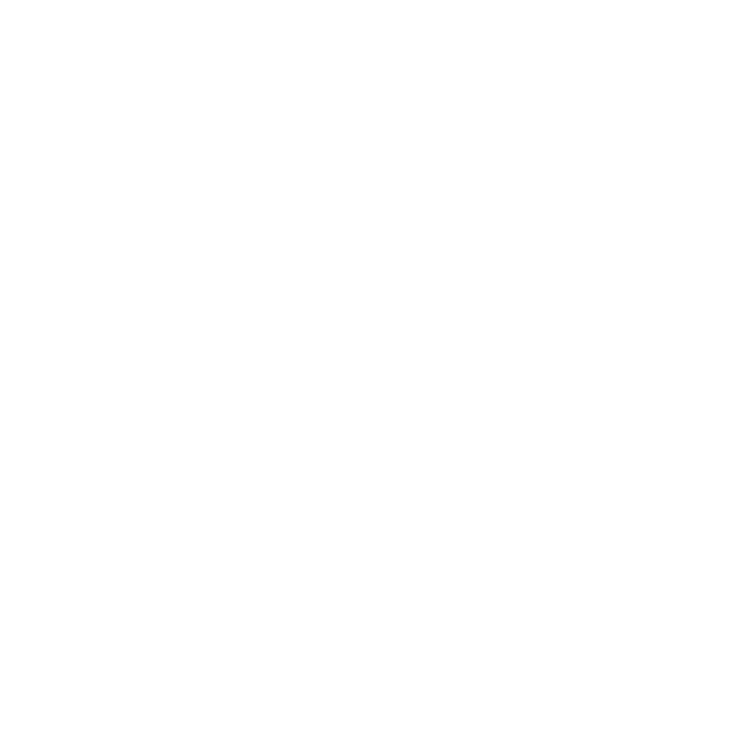 Tape Measure Badge Logo #ffffff