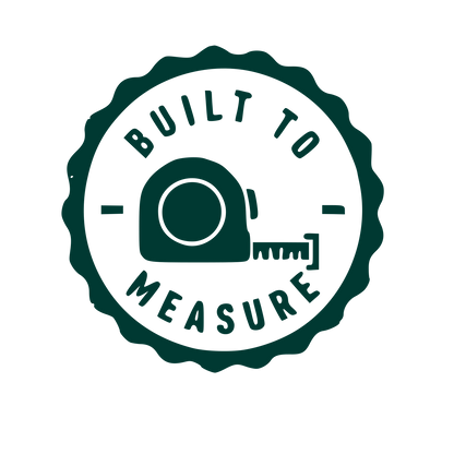 Tape Measure Badge Logo #003932