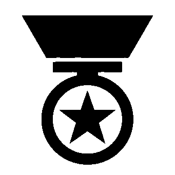 Military Medal Star Logo