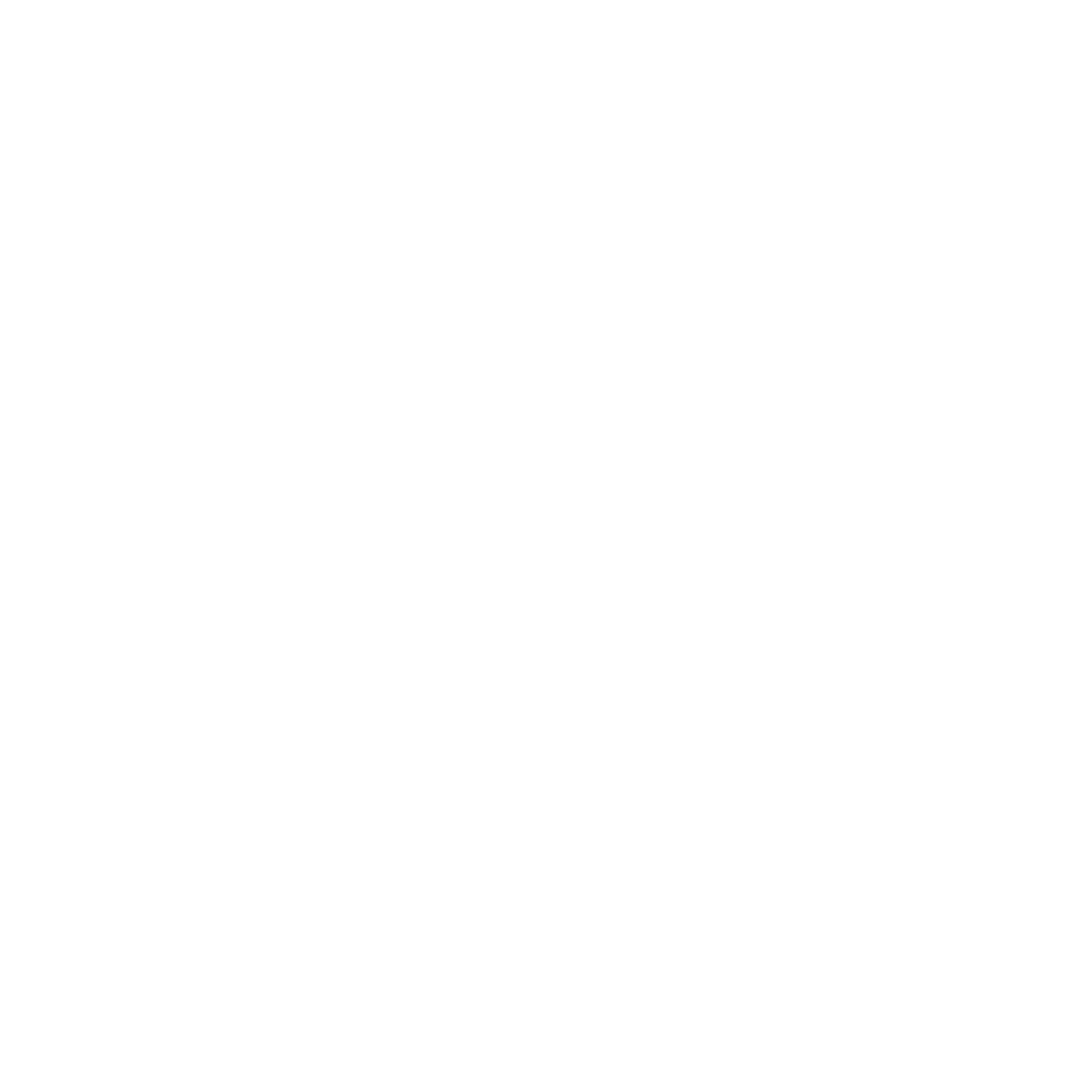 Bold Geometric Medal Logo #ffffff