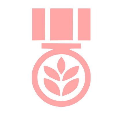 Grain Medal Award Logo #ffa6a6