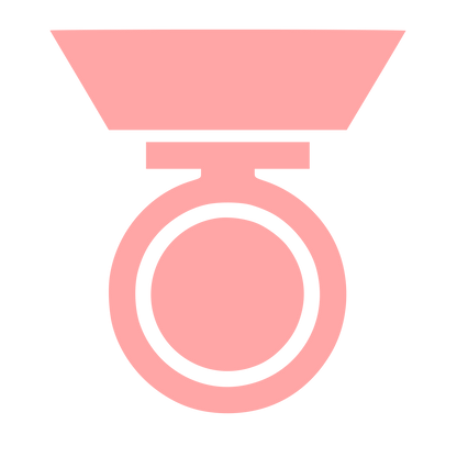 Military Medal Logo #ffa6a6