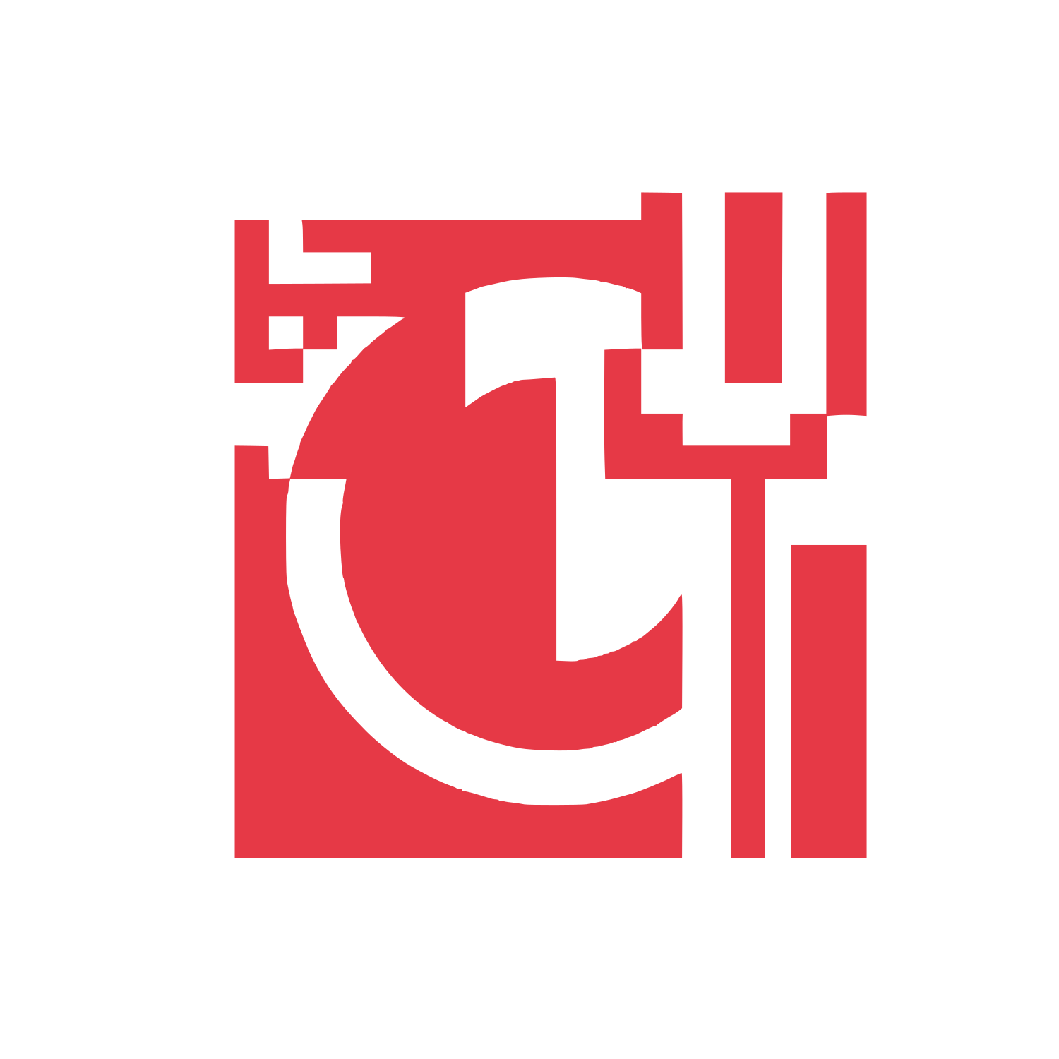 Tool on Shapes Logo #E63946