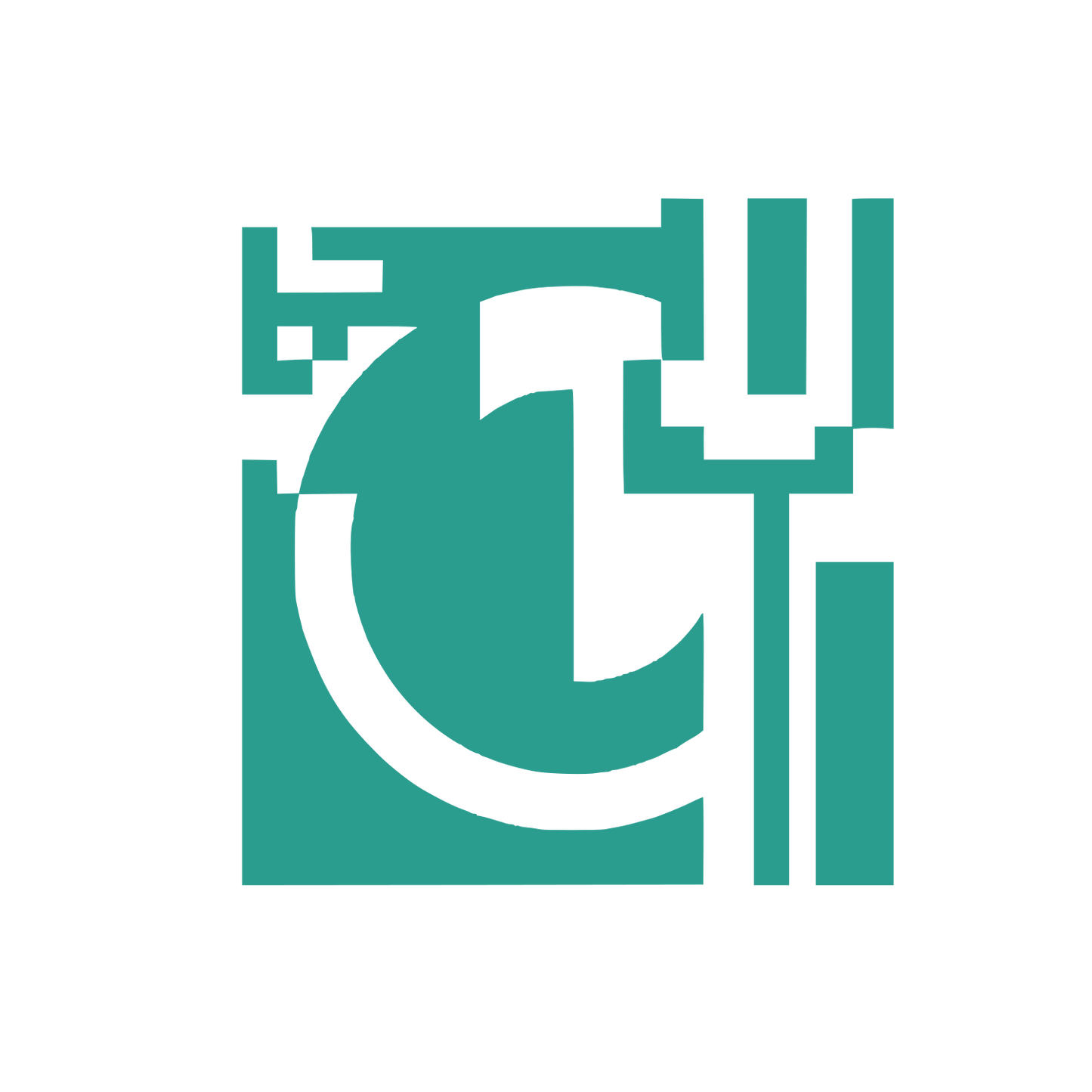 Tool on Shapes Logo #2A9D8F
